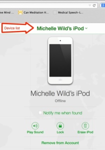 Find My iPhone using iCloud.com